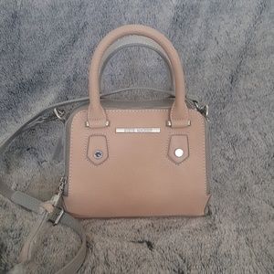 STEVE MADDEN ||| TWO-TONE PINK & GRAY PURSE NEW